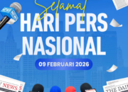 Kantor Pertanahan Melawi Ucapkan Selamat Hari Pers Nasional 2026