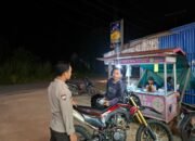 Persempit Ruang Gerak Pelaku Pencurian, Bhabinkamtibmas Polres Melawi Intensifkan KRYD