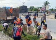 Polres Melawi Bersama Forkopimda Gelar Aksi Bersih