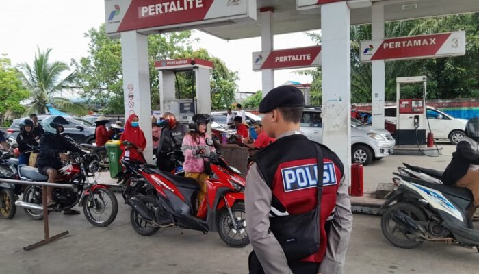Patroli Spbu Diperketat, Distribusi Bbm Di Melawi Dipastikan Aman