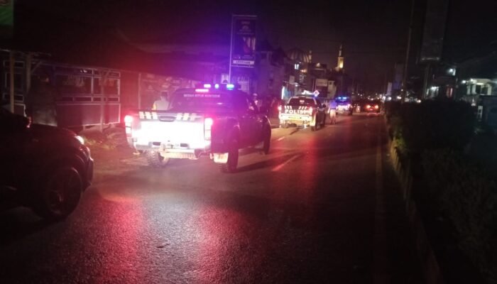 Usai Sahur Langsung Bergerak!, Polres Melawi Sisir Nanga Pinoh Cegah Balap Liar