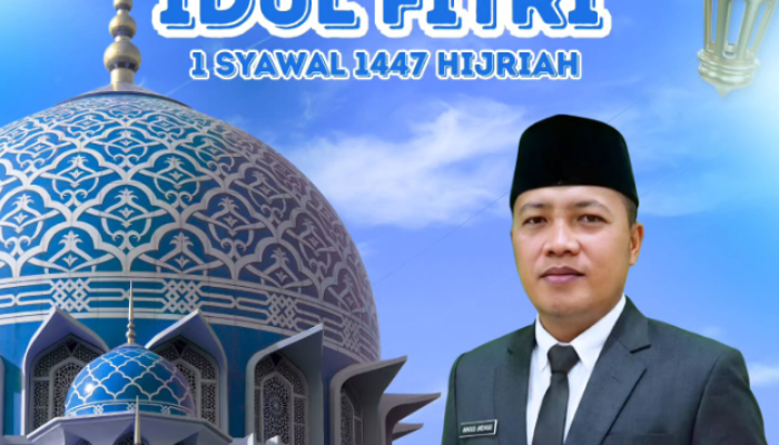 Kantor Pertanahan Kabupaten Melawi Sampaikan Ucapan Idul Fitri 1447 H, Ajak Masyarakat Perkuat Silaturahmi