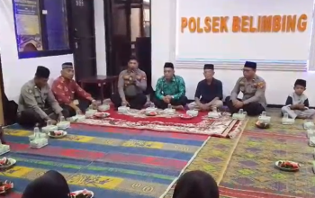 Polsek Belimbing Berbuka Puasa Bersama Purnawirawan Polri dan Anak Yatim