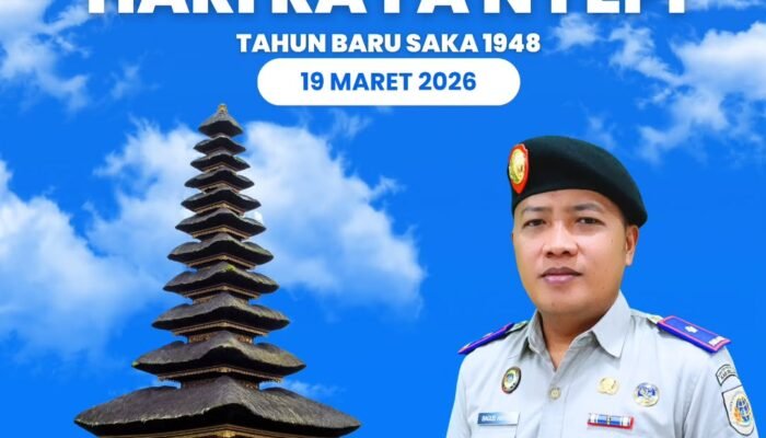 Kantah Melawi Sampaikan Ucapan Nyepi 1948 Saka, Ajak Masyarakat Refleksi Diri