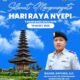 Kantah Melawi Sampaikan Ucapan Nyepi 1948 Saka, Ajak Masyarakat Refleksi Diri