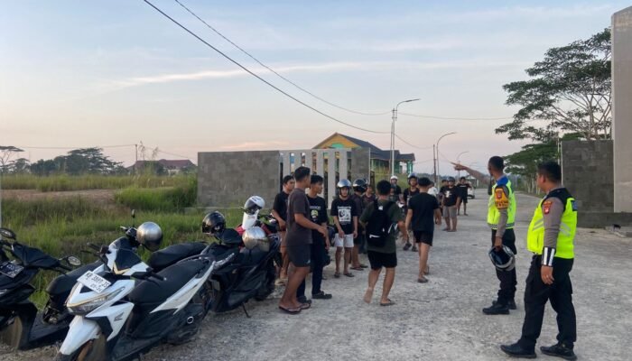 Puluhan Motor Pelaku Balapan Liar Didorong ke Satpas, Polisi Minta Orang Tua Lebih Peduli Keselamatan Anak