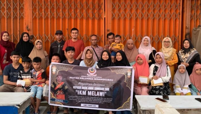 DPD IKM Kabupaten Melawi Salurkan Santunan untuk Anak Sanggar Tari Jelang Idul Fitri 1447 H