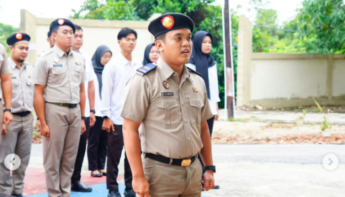 Awali Tugas dengan Semangat Baru, Kantor Pertanahan Kabupaten Melawi Gelar Apel Pagi