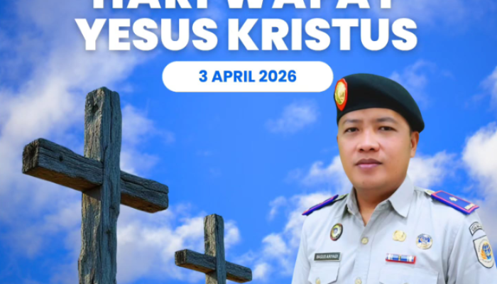 Kantor Pertanahan Kabupaten Melawi Sampaikan Ucapan Jumat Agung 2026