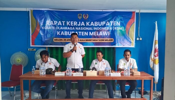 Raker KONI Melawi Bahas Persiapan Musorkab, Perkuat Tahapan Pemilihan Ketua Umum 2026–2030