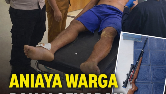 Pria di Melawi Ditembak Pakai Senapan Angin