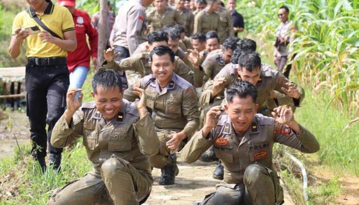 Personel Baru Polres Melawi Ditempa Lewat Tradisi Pembinaan Penuh Makna