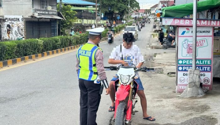 Knalpot Brong Masih Marak, Kasat Lantas : Tidak Ada Toleransi bagi Pelanggar