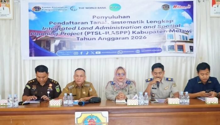 Kantor Pertanahan Kabupaten Melawi Gelar Penyuluhan PTSL-ILASPP Tahun Anggaran 2026