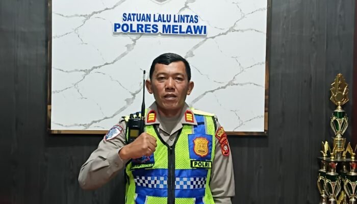 Satlantas Polres Melawi Apresiasi Warga, AKP Pipit Supriatna: Strong Point Pagi Nihil Pelanggaran
