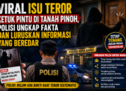 Viral Isu Teror Ketuk Pintu di Tanah Pinoh, Polisi Ungkap Fakta dan Luruskan Informasi yang Beredar