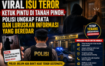 Viral Isu Teror Ketuk Pintu di Tanah Pinoh, Polisi Ungkap Fakta dan Luruskan Informasi yang Beredar