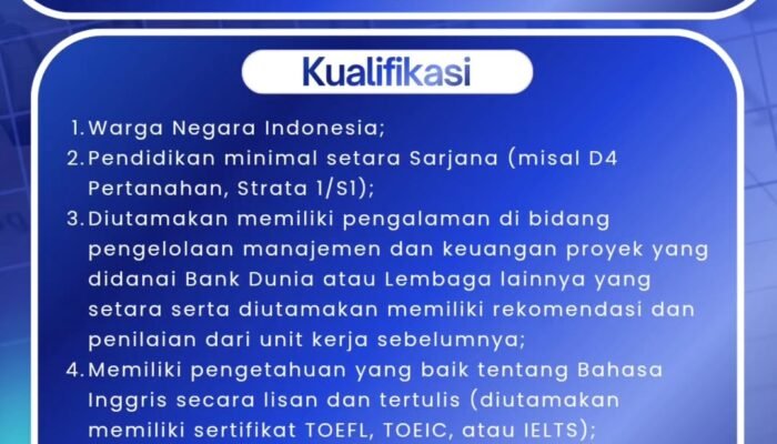 Kantor Pertanahan Kabupaten Melawi Buka Rekrutmen Tenaga Administrasi Pendukung Tahun Anggaran 2026