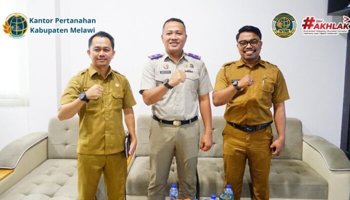 Kantah Melawi Terima Kunjungan Kerja Pemdes, Perkuat Koordinasi Peta Tematik untuk Dukung Tata Ruang Desa