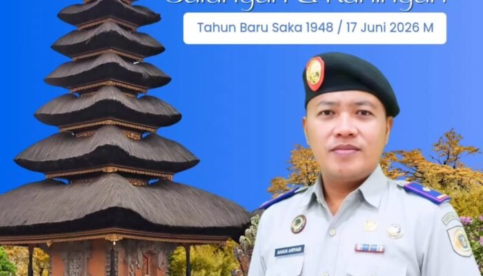 Kantor Pertanahan Kabupaten Melawi Sampaikan Ucapan Selamat Hari Raya Galungan dan Kuningan 2026