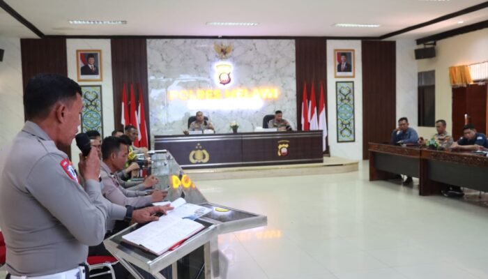 Latpra Ops Patuh Kapuas 2026 Digelar, Polres Melawi Bidik 9 Pelanggaran Prioritas