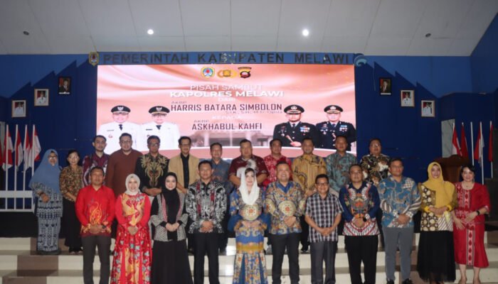Pemkab Melawi Lepas AKBP Harris Batara Simbolon, Sambut Kapolres Baru AKBP Askhabul Kahfi