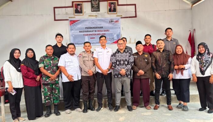 LBH DSK Melawi Gelar Penyuluhan Hukum di Desa Baru, Perkuat Kapasitas Paralegal Desa Dampingi Masyarakat