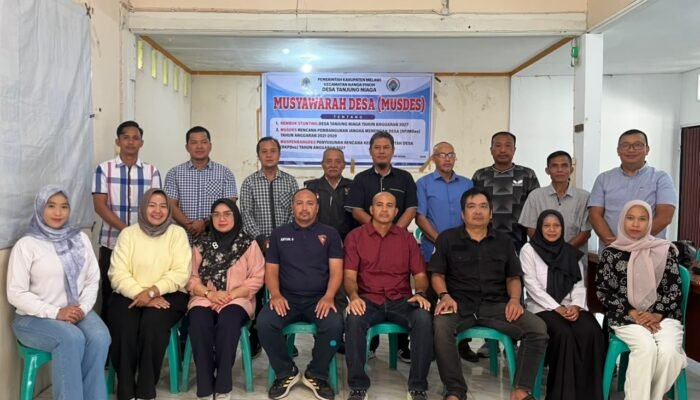 Musyawarah Desa Tanjung Niaga Bahas RPJMDes, RKPDes 2027 dan Percepatan Penanganan Stunting