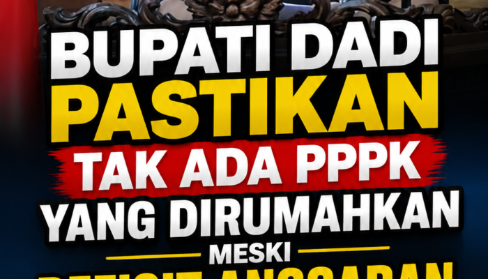 Bupati Dadi Pastikan Tak Ada PPPK yang Dirumahkan Meski Melawi Hadapi Defisit Anggaran Rp43 Miliar