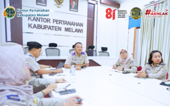 Kantah Melawi Gaspol Menuju WBK 2026, Pelayanan Bersih Jadi Prioritas
