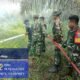Koramil Nanga Pinoh Bersama Yonif 642 Padamkan Karhutla di Nanga Kayan