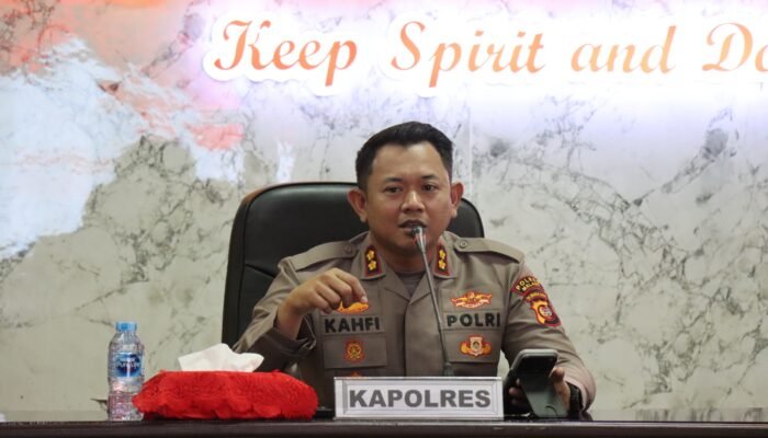 Kapolres Melawi Tekankan 7 Arahan Strategis kepada Bhabinkamtibmas pada Rakor FT Binmas 2026