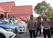 Kapolres Melawi Periksa Kendaraan Dinas, Pastikan Kesiapan Hadapi Karhutla