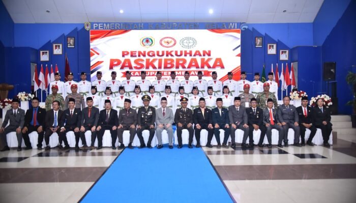 Usai Jalani Diklat, 26 Paskibraka Melawi Resmi Dikukuhkan, Siap Kibarkan Merah Putih