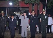 Wabup Malin Hadiri Apel Kehormatan dan Renungan Suci HUT ke-81 RI, Kapolres Melawi Selaku Inspektur Upacara