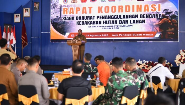 Pemkab Melawi Gelar Rakor Lintas Sektoral, 2.596 Hotspot Terdeteksi hingga 17 Agustus 2026