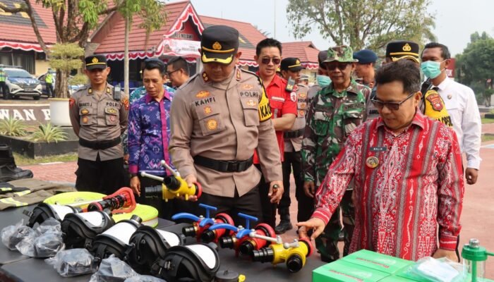 Wabup Malin Hadiri Apel Pasukan dan Satpras Opspol Kontingensi Aman Nusa II “Karhutla Kapuas-2026”