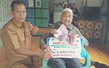 Pemdes Tekelak Salurkan BLT-DD Periode Juli–Desember 2026, Tahun Ini Hanya Dua Penerima