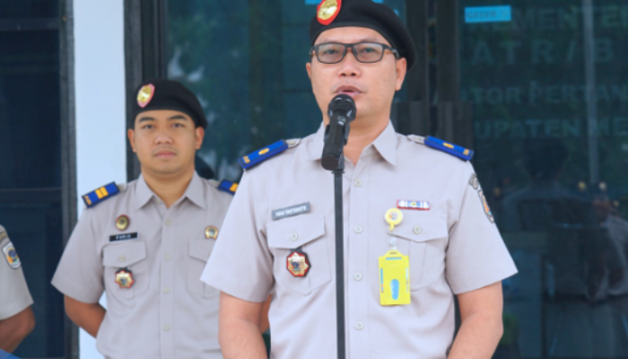 Tekankan Pelayanan Prima, Kantah Melawi Ajak Jajaran Perkuat Disiplin dan Inovasi
