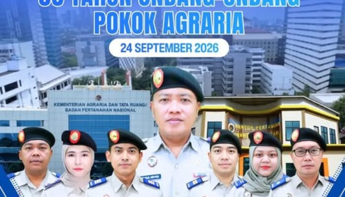 HUT ke-66 UUPA, Kantah Melawi Tegaskan Komitmen Perkuat Reforma Agraria dan Pelayanan Pertanahan