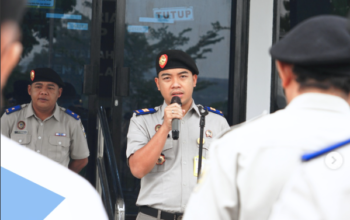 Kantor Pertanahan Melawi Gelar Apel Pagi, Tekankan Disiplin dan Kesehatan di Tengah Kabut Asap
