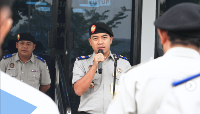 Kantor Pertanahan Melawi Gelar Apel Pagi, Tekankan Disiplin dan Kesehatan di Tengah Kabut Asap