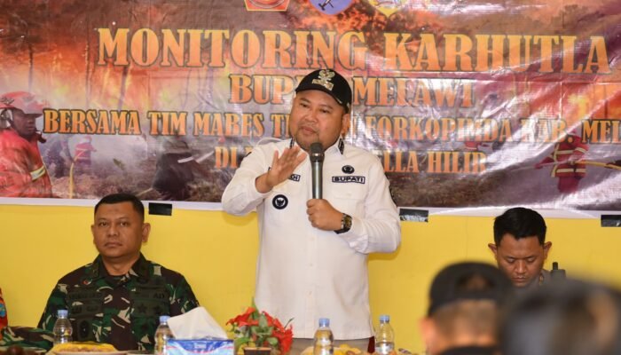 Bupati Dadi Perkuat Pertahanan Karhutla dari Desa, MPA Jadi Garda Terdepan