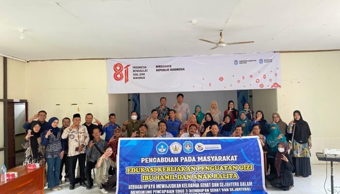 PPM FISIP UNTAN Kelompok 2 Dorong Penguatan Gizi dan Percepatan Penurunan Stunting di Rasau Jaya