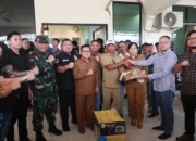 Wabup Melawi Bersama Satgas Karhutla Mabes TNI Tinjau Penanganan Kebakaran di Wilayah PT RKA