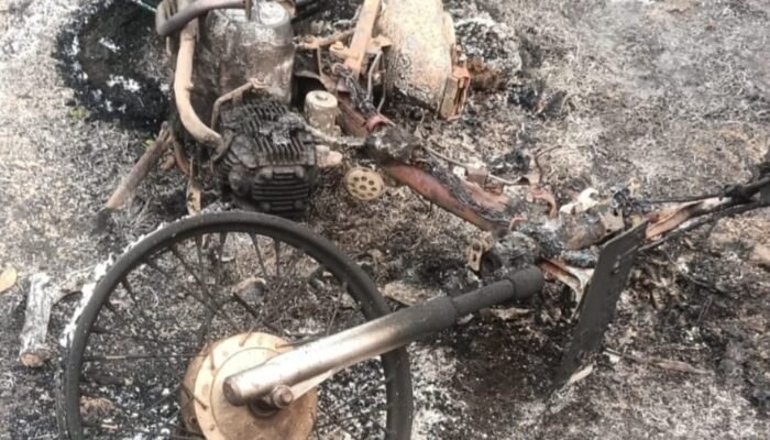Diduga Berupaya Padamkan Api, Warga Labang Ditemukan Meninggal di Lokasi Karhutla, Motor Miliknya Turut Hangus Terbakar