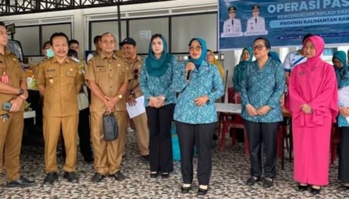 Tekan Inflasi di Tengah Kemarau dan Karhutla, TPID Kalbar Hadirkan Sembako Harga Khusus di Melawi