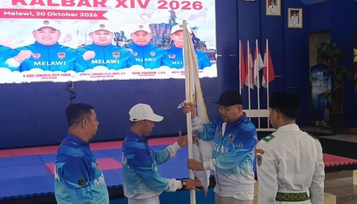 Bupati Dadi Lepas Kontingen Porprov Melawi Kirim 562 Personel, Target Tembus 10 Besar
