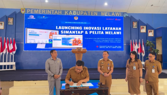 Pemkab Melawi Luncurkan PELITA MELAWI dan SIMANTAP, Permudah Pengembangan Kompetensi dan Layanan Pensiun ASN