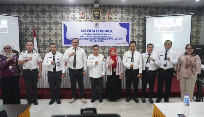 Lima Peserta Berebut Kursi Sekda Melawi, Wabup Malin Tekankan Integritas dan Kompetensi